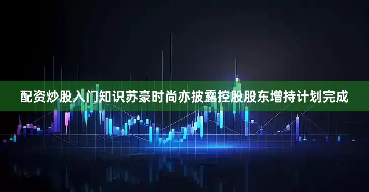 配资炒股入门知识　　苏豪时尚亦披露控股股东增持计划完成